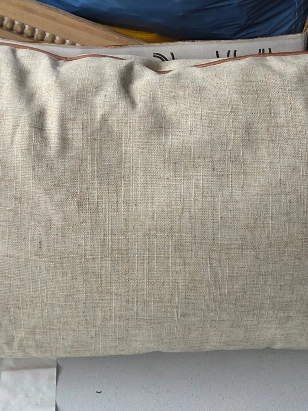 Loving Kindness Fall Throw Pillow Pumpkin Embroidered Dog Black Lab 22